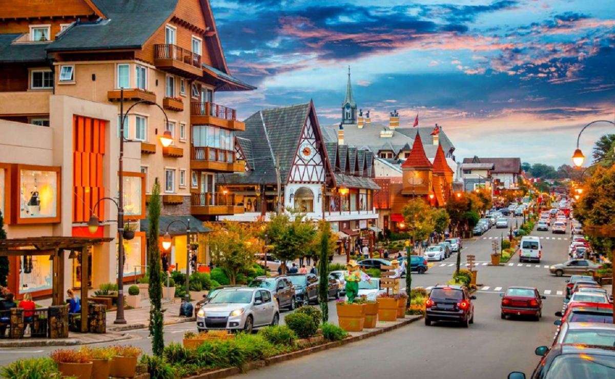 Clima em época de páscoa na cidade de Gramado